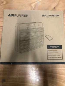 MISSUE HEPA 4 Stage Filtration Multi-Function Wall-Mounted Desktop Air Purifier. - Picture 1 of 3