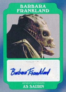 Star Wars Rogue One Mission Briefing Barbara Frankland Autogramm Auto grün A-BF - Bild 1 von 1