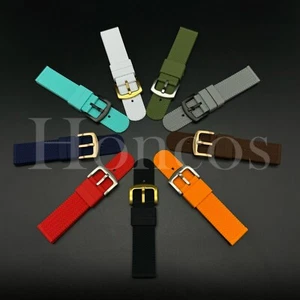 18 20 22MM Tire Silicone Rubber Watch Band Strap quick release Fits for Timex US - Picture 1 of 73