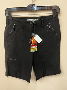 NEW! Jamie Sadock Shorts 11335 Jet Black Size 2 New with Tags Were $110 - Picture 1 of 3