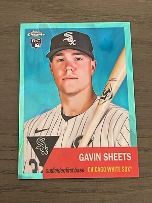 2022 Topps Chrome Platinum Aqua Lava Refractor Gavin Sheets RC #246  /299 - Image 1 of 2