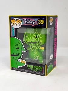 Ken Page Disney Nightmare Before Christmas Oogie Boogie #39 Signed Funko Pop JSA - Picture 1 of 7