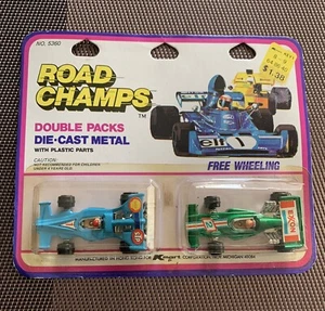 Road Champs Doppelpack Indy Autos Exon und Stp Freilauf RAR! - Bild 1 von 7