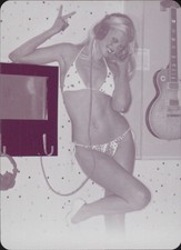 2007 Sports Illustrated Swimsuit Printing Plates Magenta #17 Anne V/1