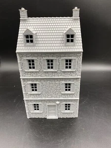 28mm, 1/56, 3D Printed, UnPainted Stone Building ,WW2, Bolt Action (FRE2-3SB) - Picture 1 of 10