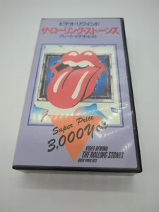 The Rolling Stones Video Rewind VHS Japanese Release V30M9378 - Picture 1 of 6