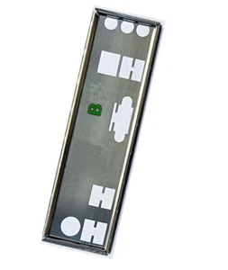 OEM I/O Shield For Asus C8HM70-I HDMI Rear Baffle Motherboard Backplate IO - Afbeelding 1 van 4