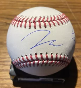 James Wood AUTO SIGNED Major League Baseball w/ Go Nats Inscription! JSA COA - Picture 1 of 3