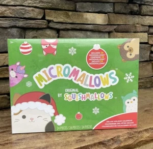 Squishmallows 2.5"" Micromallows 2024 Navidad Vacaciones 24 Días Calendario de Adviento - Imagen 1 de 6