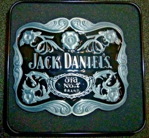 Fibbia da cintura Jack Daniel's rettangolare smaltata originale cod. RW0012 - Foto 1 di 1