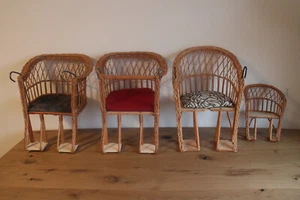 Asiento de bicicleta para niños bicicleta para muñecas cesta de mimbre manillar cesta de mimbre cesta de bicicleta nuevo - Imagen 1 de 57