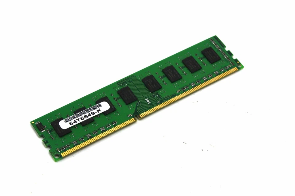 Genuine Lenovo 64Y6649-K Computer Memory 2GB  PC3-10600  64Y6649 - Image 1 of 3