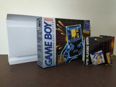 only box  gameboy Classic Tetris  - gb gba gbc nintendo - solo scatola - Immagine 1 di 2