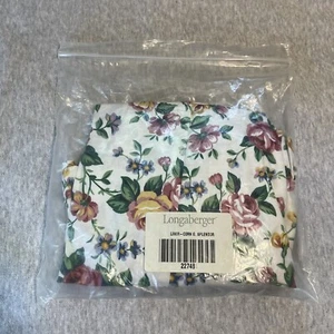 Longaberger Cesta de Maíz Forro Garden Splendor 227481 Hecho en EE. UU. Nuevo En Bolsa - Imagen 1 de 4