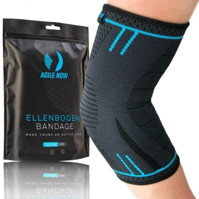 AGILE NOW Ellenbogenbandage Tennisarm Basic Line Ellenbogen Bandage - Bild 1 von 4
