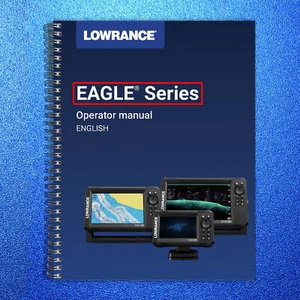 LOWRANCE Eagle Series 5 7 9 User Manual Guide - TOUGH WIRE BINDING & COVERS - Foto 1 di 5