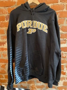 Felpa Champion nera nuova con etichetta taglia 2XL Purdue - Foto 1 di 5