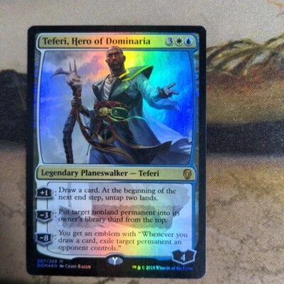 MTG Teferi, Hero of Dominaria - Foil - ENG - NM - Image 1 of 4