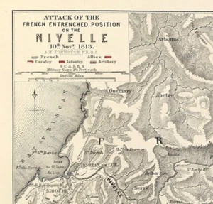 Battle of Nivelle November 1813 French Entrenched Position - Picture 1 of 3