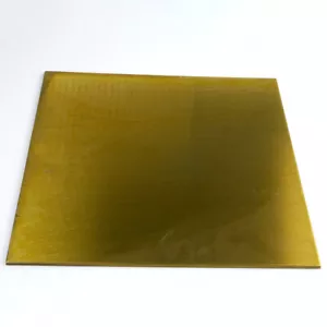 BRASS SHEET / PLATE ALLOY 260 1/8" (.125) x 4" x 12" - Bild 1 von 1
