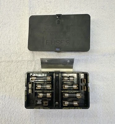 1962 Chrysler Fuse Block with Cover Newport New Yorker 62 Chrysler 300 H - Image 1 of 4