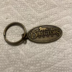MGM Grand Casino Directors Club Rectangle Shaped Advertising Key Chain - Picture 1 of 2