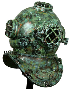 Nautical Antique Mark V Deep Sea Marine Diver Helmet Vintage décor diving Helmet