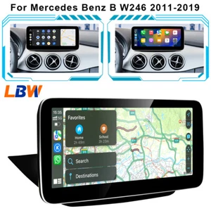 10.25'' Car Linux Screen Wireless Carplay Navi For Mercedes Benz B W246 2011-19 - Picture 1 of 12