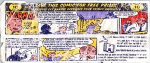 VERY RARE 1958 Bazooka Joe Gum Comic Wrapper COMIC NO 25 1886 - Picture 1 of 2