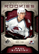 2006-07 SP Game Used Gold Paul Stastny RC /100 #111