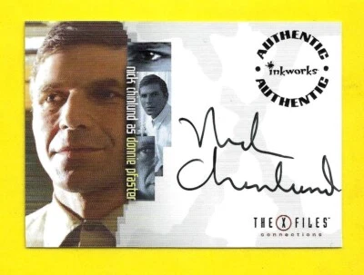 2005 Inkworks The X-Files Connections Autograph A-10 Nick Chinlund as Donnie - Image 1 of 3