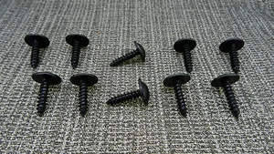 10x PEUGEOT 108 208 206 Rivet Metal Trim Panel Fastener Clips  - Picture 1 of 9