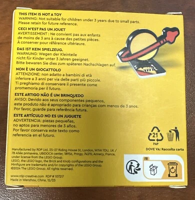 LEGO Insider's Space Planet Imán y Soporte - Totalmente Nuevo - Edición Limitada Foto 1 de 2