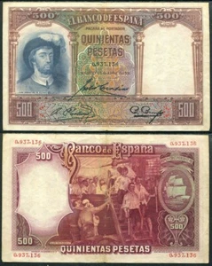 España 500 pesetas 1931 MBC - Picture 1 of 1