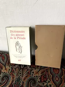 LA PLÉIADE ALBUM DICTIONNAIRE DES AUTEURS DE LA PLÉIADE 1960 - Picture 1 of 3