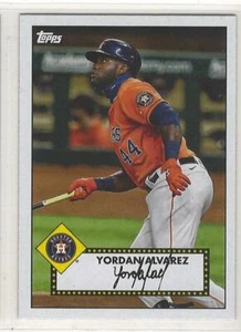 Yordan Alvarez 2021 Topps Series 1 Redux Insert #T52-3 Astros - Picture 1 of 1