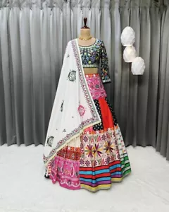 Kostüm Traditionell Hochzeit Designer Party Braut Bollywood Lehenga Choli - Bild 1 von 7
