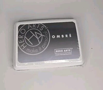 Hero Arts OMBRE AF307 Ombre Ink Pad Grey To Black Multi Color Dye Ink - Image 1 of 2
