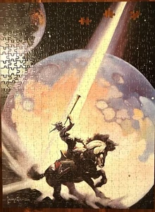 Fantastic Art Of Frank Frazetta Puzzle Sound 1982 551 Teile unvollständig - Bild 1 von 7