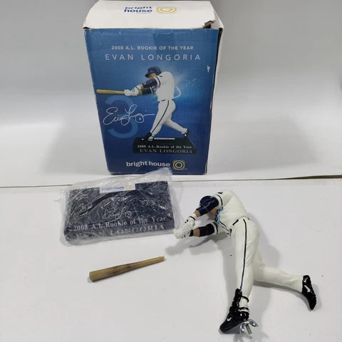 Tampa Bay Rays 2008 AL Rookie ROY Evan Longoria limited Edition bobble head Cover
