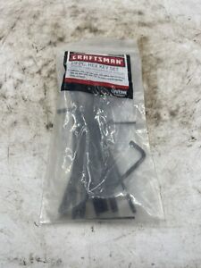 CRAFTSMAN 46683A HEX WRENCH SET SAE 14 PIECE SHORT AND LONG ARM