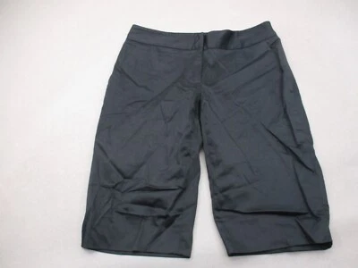 Pantalones Cortos Chinos Karen Kane Talla 2 Para Mujer Negros Mezcla Algodón Cremallera Bolsillos Mosca 737 Nuevo con Etiquetas Foto 1 de 4