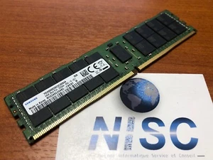 SAMSUNG - RAM 64 Go DDR4 Ecc Reg 2Rx4 PC4-3200AA - Photo 1/2