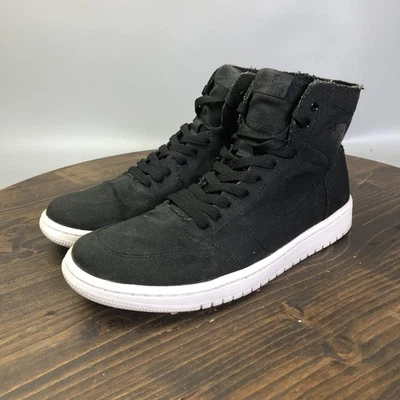 Air Jordan 1 Zapatos Retro Deconstruidos Para Hombre Talla 8.5 Negro Lona 867338-010 Foto 1 de 4