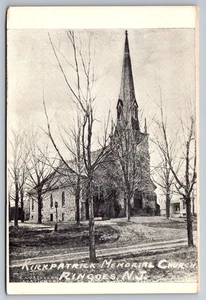 Vintage Postcard- Kirkpatrick Memorial Church Ringoes NJ - Picture 1 of 2