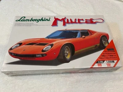 FUJIMI 1/20 Lamborghini Miura Limited Model Kit - 1500pcs Japan Exclusive - Image 1 of 4
