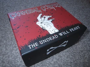 CANNIBAL CORPSE ~THE UNDEAD WILL FEAST~ AWESOME MASSIVE 8 CASSETTE BOX SET NEW - Picture 1 of 6