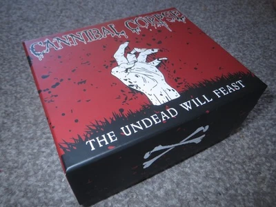 CANNIBAL CORPSE ~THE UNDEAD WILL FEAST~ AWESOME MASSIVE 8 CASSETTE BOX SET NEW - Image 1 of 4