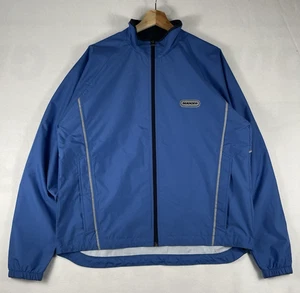SUGOi Blue Running Cycling Windbreaker 3M Light Jacket Made in Canada Mens Sz M - Bild 1 von 13