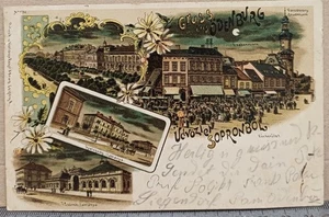 AK - Sopron - Ungarn - Litho - um 1920 - Picture 1 of 2